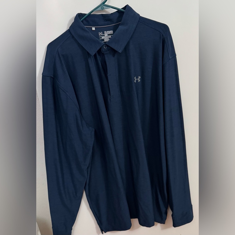 Men’s Underarm our Long-sleeve Polo